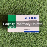Hovid Vita B-Co (Vitamin B Complex) Tablet 100s  10 9866 EXP11/27