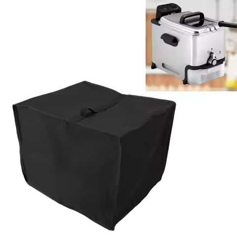 Fryer Cover Waterproofing Oxford Fabric Handle Design Portable 3.5L Fryer Protective Cover Protectiv