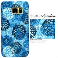 【Sara Garden】客製化 手機殼 三星 S7edge 繽紛 漸層 雪花 手工 保護殼 硬殼