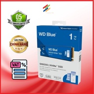 WD Blue SN5000 1TB 500GB NVMe PCIe Gen4 x4 SSD Hard Drive WDS100T4B0E WDS500G4B0E