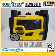 Jetmac/Robintec 3.5KW/3500Watt Silent & Inverter Generator RI3500 - Heavy Duty - 18 Months Local War