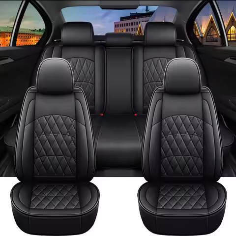 Full Coverage Universal Pu Leather Car Seat Covers for HONDA Civic City CRV CRZ Accord Elysion Fit J