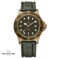 Glycine Combat Sub Bronze Green 200m Swiss Automatic Watch
