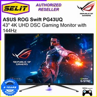 ASUS ROG Swift PG43UQ 43" 4K UHD DSC Gaming Monitor with 144Hz [Selit Trading]