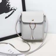 Double -layer large -screen cross -body mini bag female 2024 new fashion vertical vertical model双层大屏