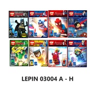 Lepin (03004 A - H) AVENGERS Toys Education BRICKS