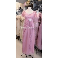 ♞,♘,♙SIDE SWAG Brooch Design Formal Dress for Events, Weddings, Ninang, Mother of the Bride Groom