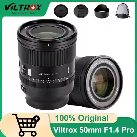 VILTROX AF 50mm F1.4 Pro Full Frame Lens Auto Focus Large Aperture Prime Lens for Sony E a7iv a7cii 