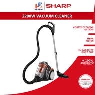 Sharp Penyedut Debu - 2200w Bagless Vacuum Cleaner ECC2219N