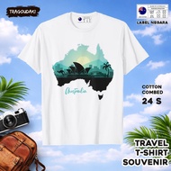 AUSTRALIA Souvenir T-SHIRT Souvenir Clothes AUSTRALIA 60TAG made of 24s combed cotton
