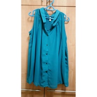 Green Chiffon Top