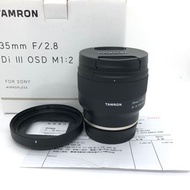 行保到2027年12月 Tamron 35mm F2.8 Di III OSD M1:2 for Sony F053