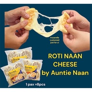 KAJANG SAHAJA SAME DAY DELIVERY ROTI NAAN CHEESE ori by AUNTIE NAAN ready to eat 8pcs per pax ROTI N