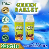 AJDL sellkooavx6 2 BOTTLES GREEN BARLEY WITH TROPICAL FRUIT POWDER JUICE