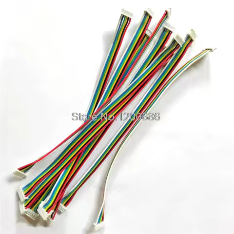 ZH1.5 ZH 1.5 Ribbon Cable 150MM 28AWG 7/1.05 2P/3P/4P/5P/6 Pin ZH1.5 Female Double Connector with Wi