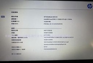 二手HP EliteBook 820 G4 筆電CPU:I7-7500U/DDR16G(可以開機BIOS狀況如圖當銷帳品