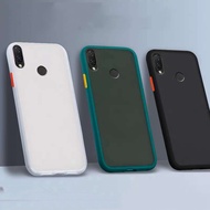 Huawei nova 3i Shockproof Silicone  Phone Hard Case&amp; Matte Transparent cover&amp;hard case