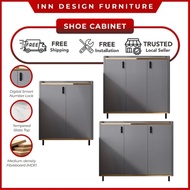 New 2 / 3 DOORS SHOE CABINET / SHOE RACK / CABINET WITH DIGITAL NUMBER SMART LOCK