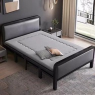 Bed Foldable Simple Folding Bed Single Portable Bed Double Folding Bed Sofa Bed