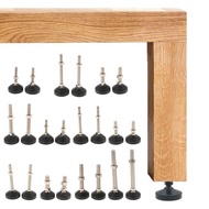 [tenlzsp0bc] Heavy Duty Furniture Levelers Adjustable Threaded Levelling Feet Glides for Table , Car