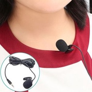 韓國熱賣 - ZJ002MR 車載遮陽板無線發射器 3.5mm直頭插頭導遊擴音器領夾式麥克風 長度：3米