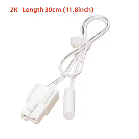 1Pcs 2K refrigerator temperature sensor probe for Haier/Midea/ Meiling/ TCL universal fridge freezer