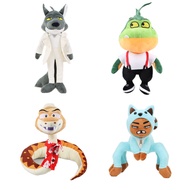 The Bad Guys Badass Alliance Plush Doll Spider Snake Wolf Piranha Toy
