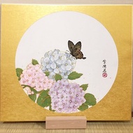 膠彩畫–紫陽花(京都的畫仙版)