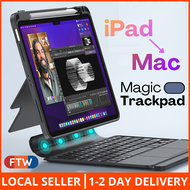 [1-2 DAY DELIVERY!!] FTW Magic Trackpad iPad Folio Case Pencil Holder Compatible With Air 4/5 10.9 Cover Pro 11/12.9