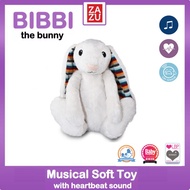ZAZU - Bibi the Bunny, Musical Soft toy with heartbeat sound