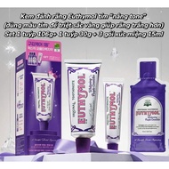 Purple euthymol toothpaste Set