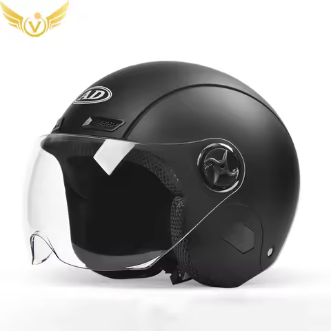 Electric Women Motoctcle Helmet Moped Helmets With Visors Pink Summer For Vespa Bicycle Men Bike Mot