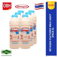 Betagen Cultured Milk Light Thailand (700mlx6bottle)