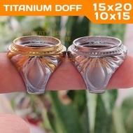 SUPER DOFF TITANIUM RINGRing Cincin Titanium Anti Karat