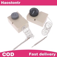 haostontr For Electrical Device Knob Temperature Mechanical Switch Capillary Thermostat 50-300C 0-60