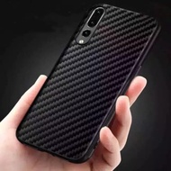 Carbon Fiber Protective Back Case silicon OPPO A15/A15S/A3S/A5S/A74 4G/A95/RENO 5F/C20/C11/C21Y