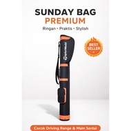 Sunday Bag Golf Black Golf driving bag - Golf Caddy Bag Driving Range Golf Bag Lightweight