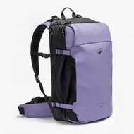 QUECHUA 30L Suitcase-Style Opening Travel Backpack - TRAVEL500 - Purple