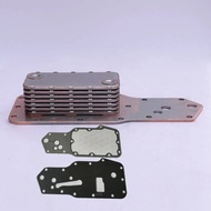 6BT Diesel Engine Oil Cooler Core With Gasket For Cummins 6B 6BT 3921558 3957544(7 Plates)