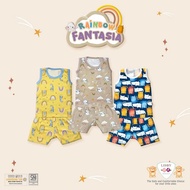 [[ TERMURAH ]] 3 Pasang Setelan Baju Bayi LIBBY ((KUTUNG)) Size S.M.L | Set Pakaian Anak Tanpa Lenga