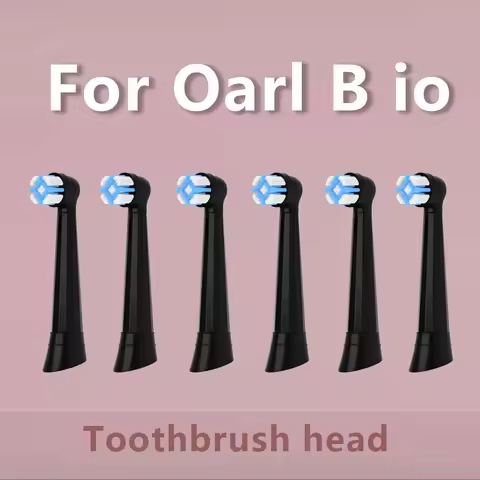 Replacement Brush Heads Compatible with Oral-B IO Series, Soft DuPont Bristles for IO 2 Electric Too