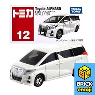 Tomica No.12 Toyota Alphard 1/65 (JP/CN) Đồ chơi mô hình xe hơi