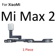 Mi Max 2 power flex cable สำหรับ Xiaomi Mi Max 2 สวิตช์เปิดปิด Flex Cable อะไหล่