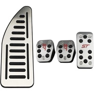 Car Styling Sport Fuel Brake Dead Pedal Cover Set Fit for Ford Focus 2 3 4 MK2 MK3 MK4 Kuga Escape R