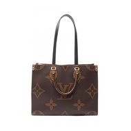 【二手】路易威登LOUIS VUITTON Tote Bag OnTheGo MM Monogram Giant Reverse 2WAY M45321 PVC塗層帆布皮革 OnTheGo MM
