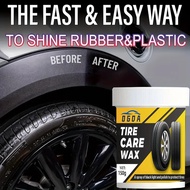 Car Tire Shine Wax Tire Foam Shine Wax Glaze Cleaning Maintenance Tire