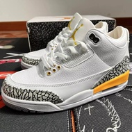 Nikeair aj3 Retro Laser Jingga Putih Jingga Lakers Kuning aj3 Kasut Bola Keranjang Sukan Teratas Tin