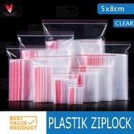 ZIPLOCK CLIP PLASTIC 5 x 8 cm ZIPLOCK CLIP PLASTIC 5x8cm