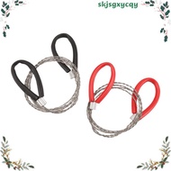 2 PC PVC Pipe Cable Saw Stainless Steel Wire Saw Hand Pocket String Rope Saw Emergency Survival Wire