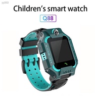 DEK นาฬิกาเด็ก ขายดีเป็นเทน้ำเทท่า ☍✽✟ นาฬิกายกล้อ ยกหน้าจอได้ สมาร์ทวอทช์ นาฬิกาอัจฉริยะ Q88 Smart Watch GPS ติดตามตำแหน่ง นาฬิกาเด็กผู้หญิง  นาฬิกาเด็กผู้ชาย